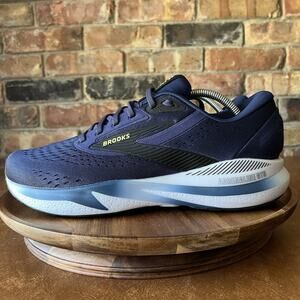 Brooks Adrenaline GTS 24 Supportive Mens 10.5 2E Blue Running Shoes Sneakers